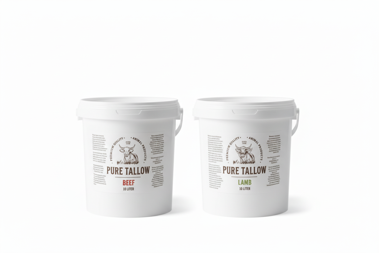 10L Beef and Lamb Tallow - White Background