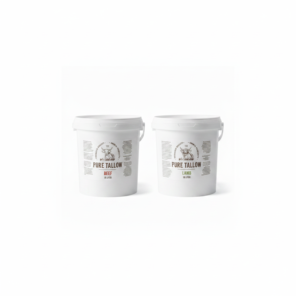 10L Beef & Lamb Tallow – Square White