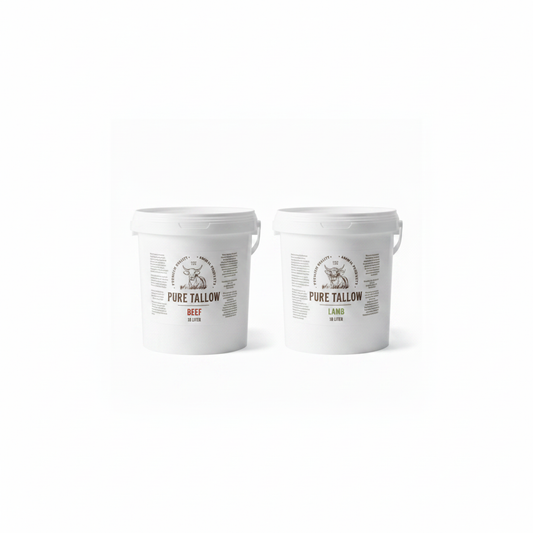 10L Beef & Lamb Tallow – Square White