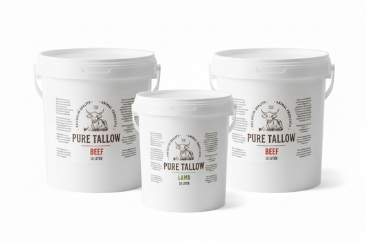 2 Beef + 1 Lamb Tallow Buckets