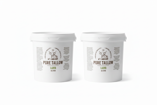 2 x 10L Lamb Tallow Buckets