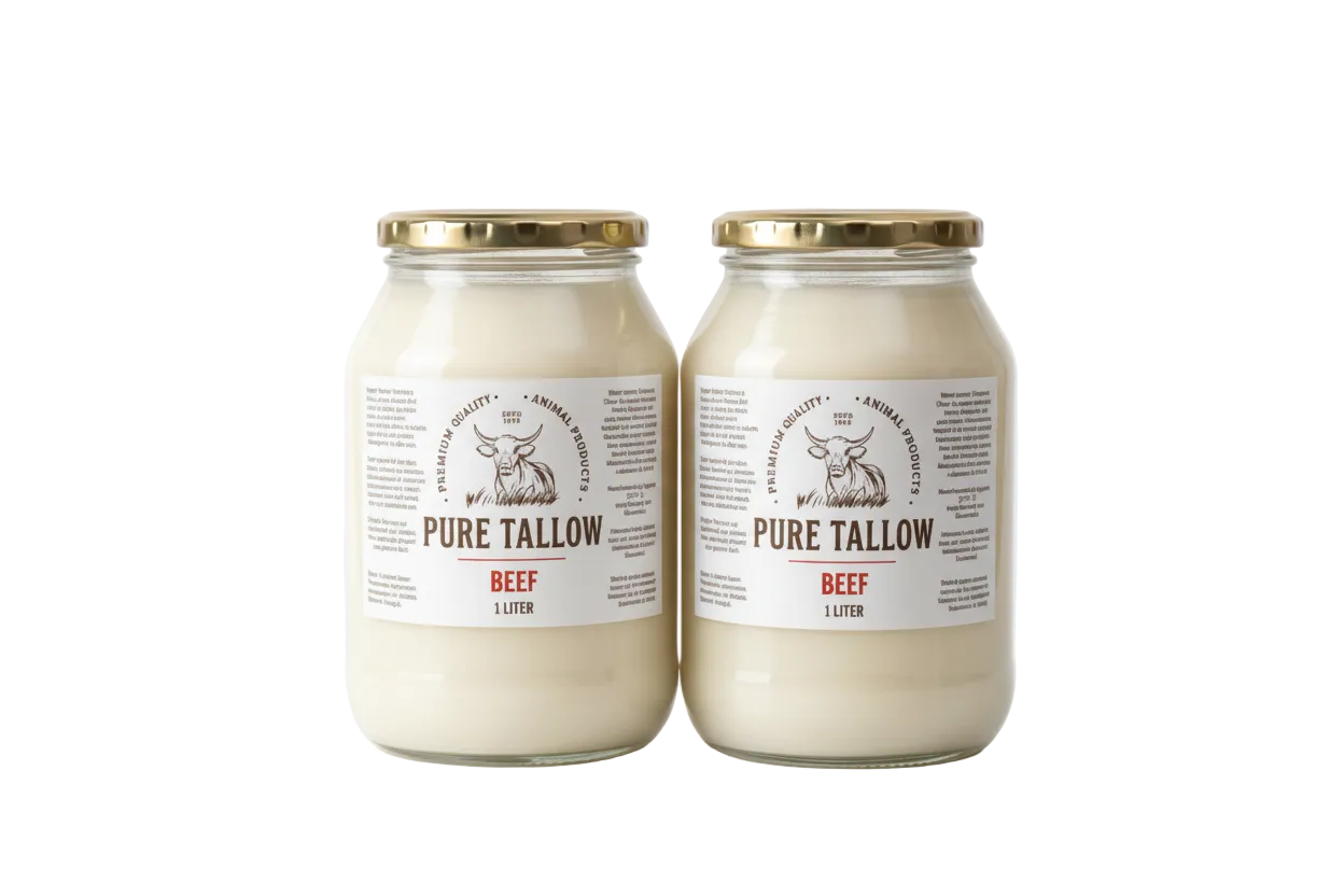 2 x 1L Beef Tallow bottles