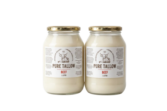 2 x 1L Beef Tallow bottles