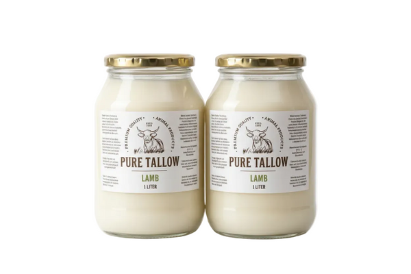 2 x 1L Lamb Tallow bottles
