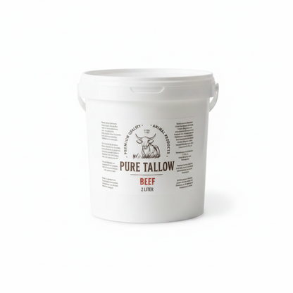 2L Beef Tallow Bucket – Square