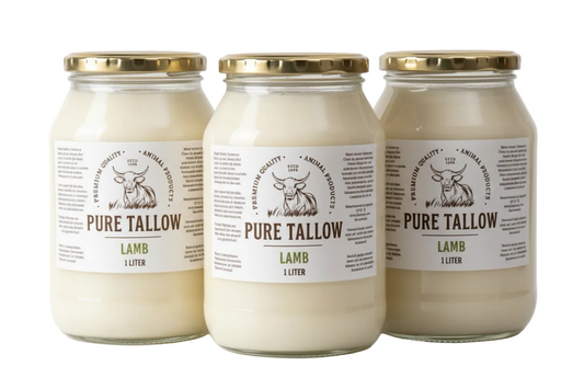 3 x 1L Lamb Tallow bottles