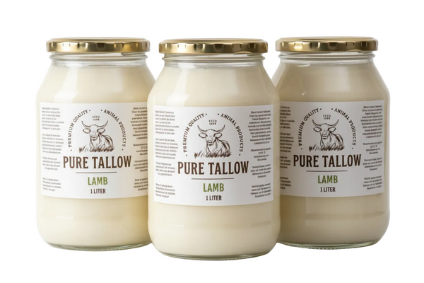 3 x 1L Lamb Tallow bottles