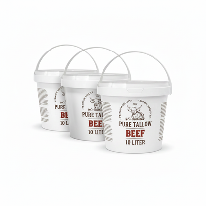 3x10L Beef Tallow – Square