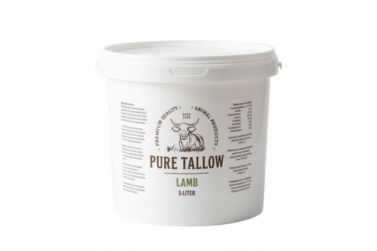 Lab Tallow 5L Grass-Fed Lamb Tallow Bulk – Cooking Fat | Pure Tallow
