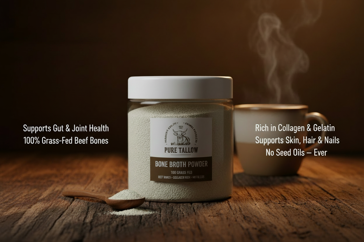 Beef Bone Broth Powder Benefits Photo