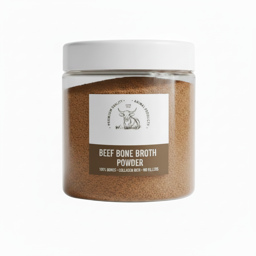 Beef Bone Broth Powder - Rich Brown