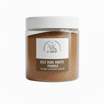 Beef Bone Broth Powder - Rich Brown