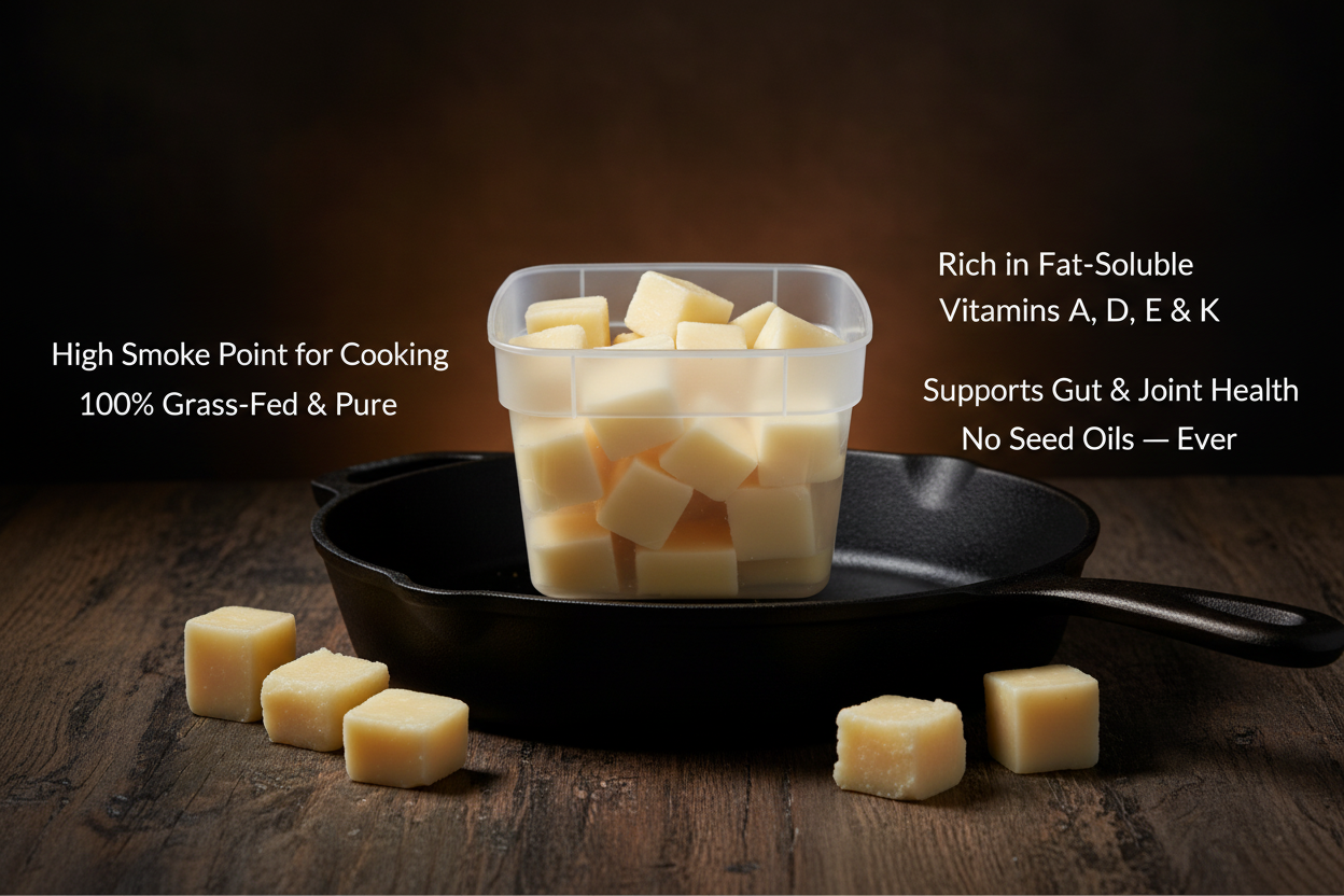 Beef Tallow Cubes Benefits