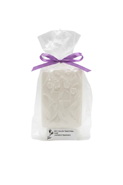 Beef Tallow Lavender Soap - Enhanced