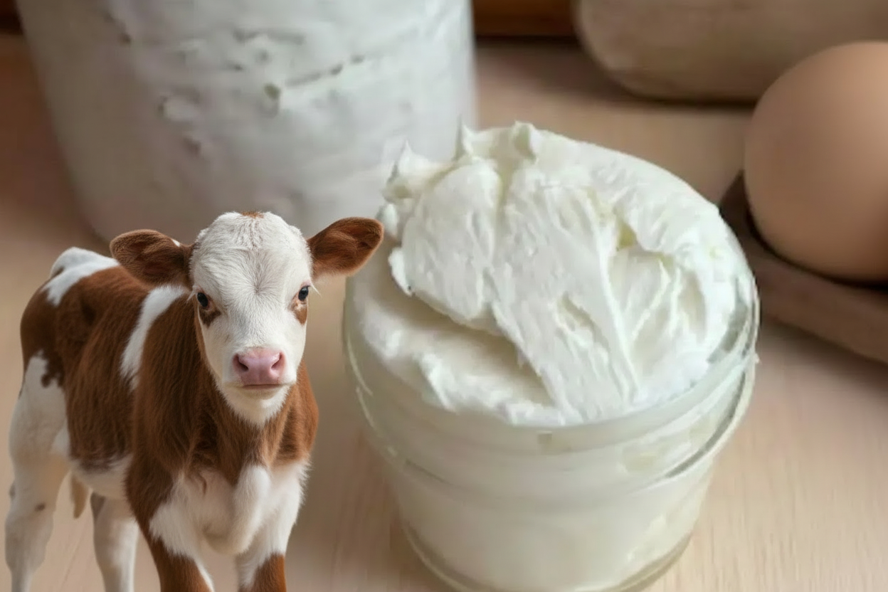 Cattle with tallow product