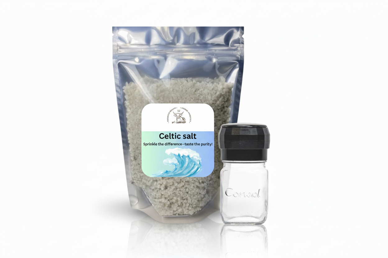 Celtic Sea Salt 500g – Unrefined & Mineral-Rich | Pure Tallow