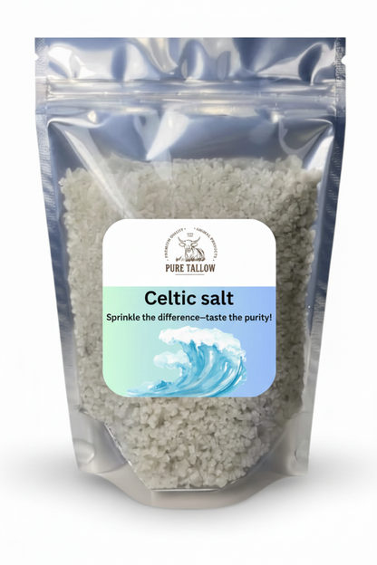 Celtic Salt with Full Pure Tallow Logo