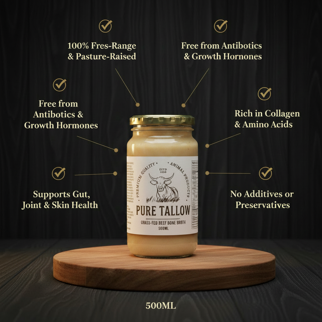 Chicken Bone Broth 500ml – Benefits