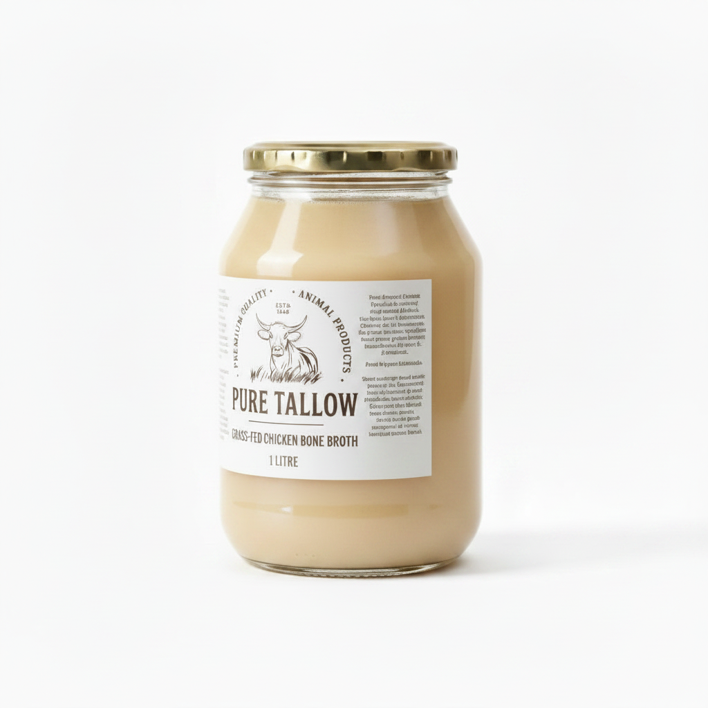 Chicken Bone Broth – Angle View