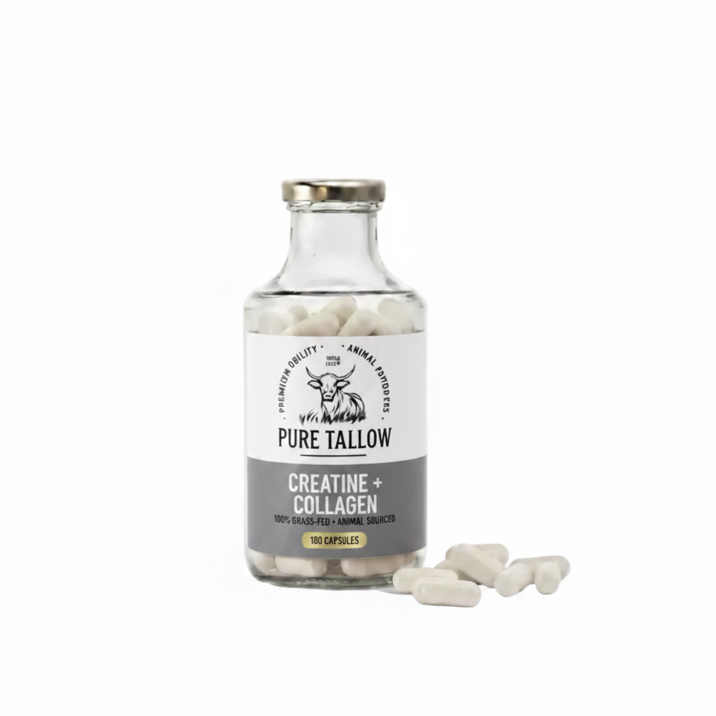 Creatine + Collagen - Charcoal Label