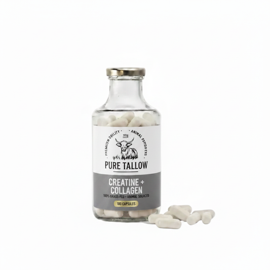 Creatine + Collagen - Charcoal Label