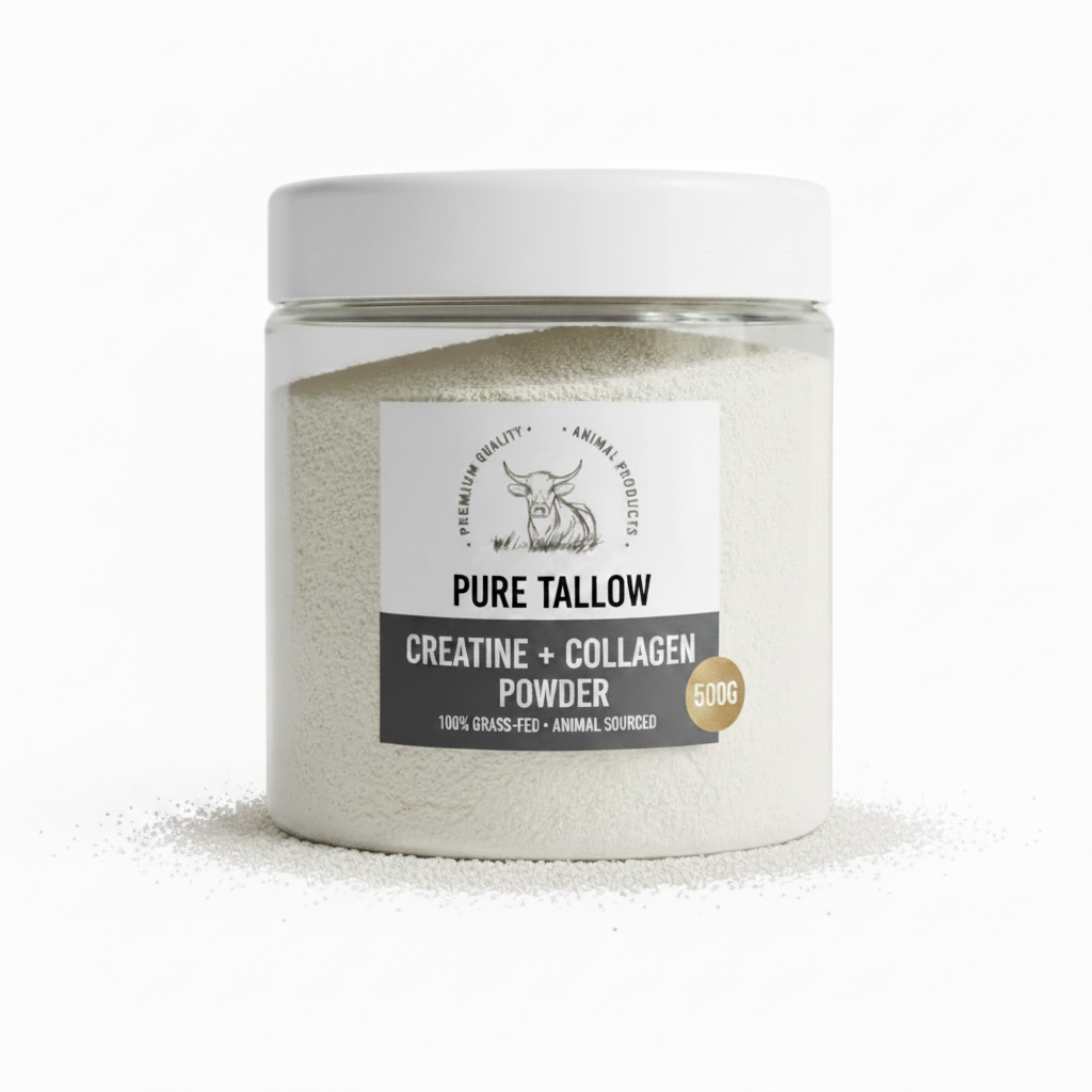 Creatine + Collagen Powder 500g - Fine Powder