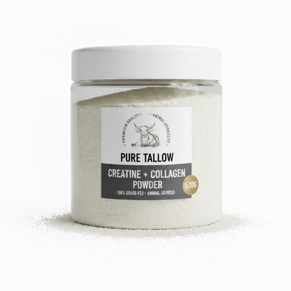 Creatine + Collagen Powder 500g - Fine Powder
