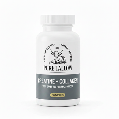 Creatine + Collagen - With 100% Slogan