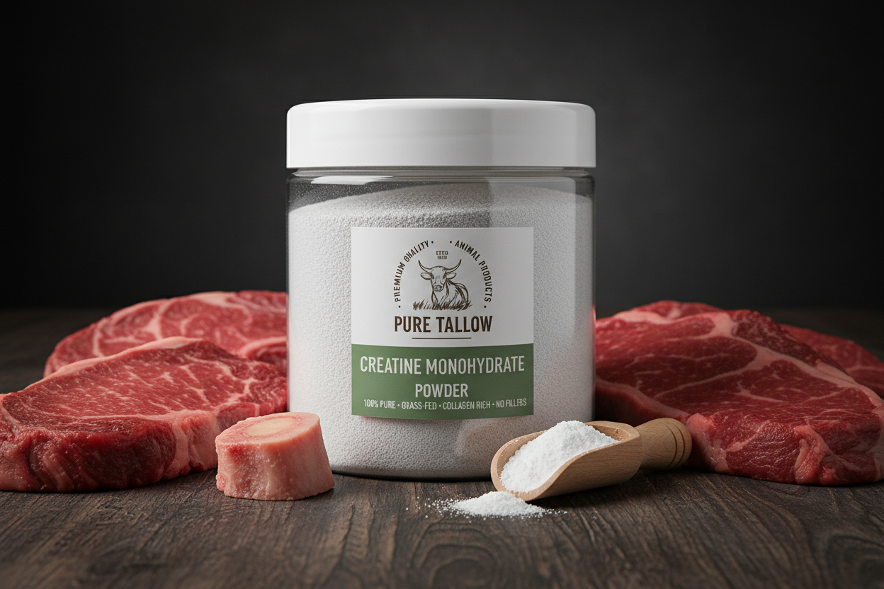 Creatine Monohydrate Side Angle