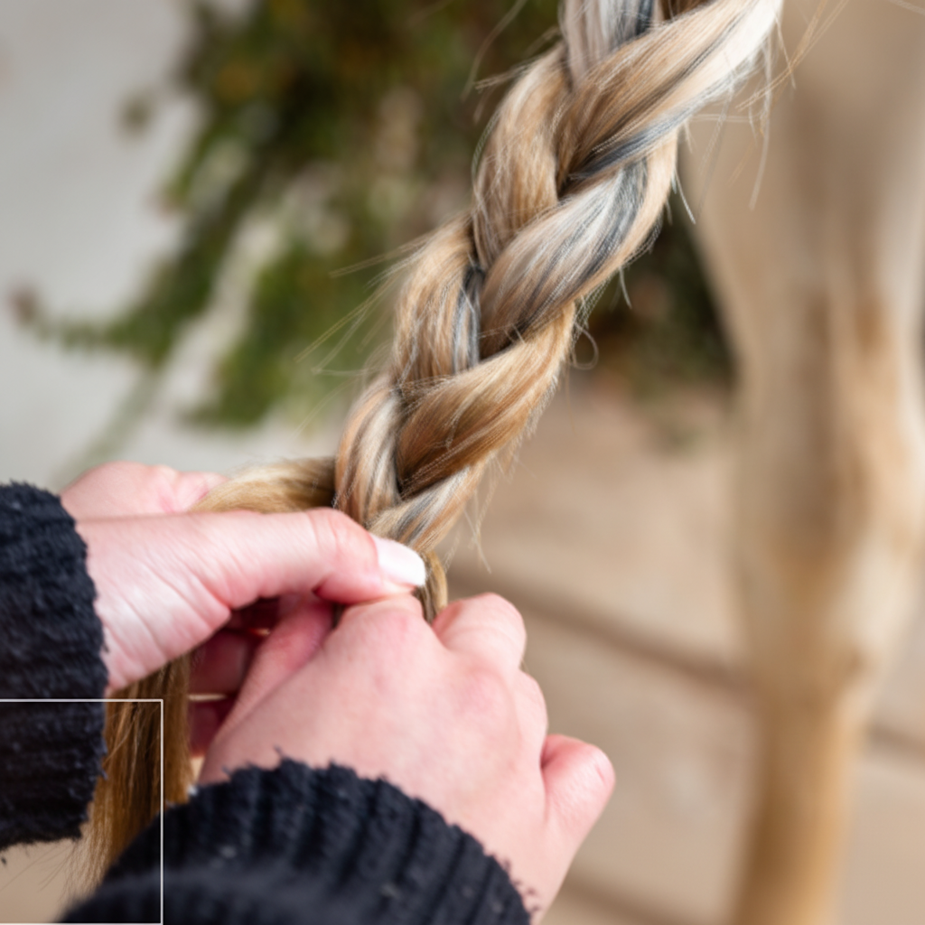 Enhanced mane braiding - no product