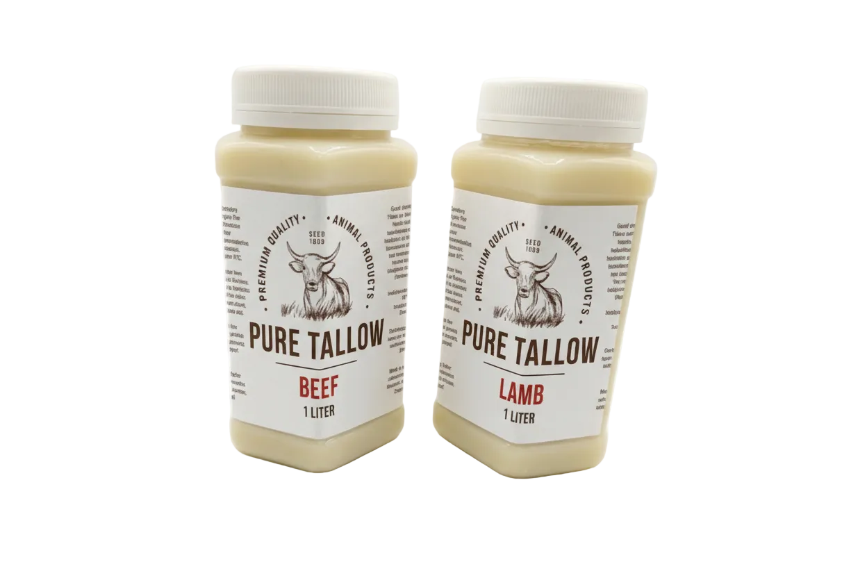 Enhanced Pure Tallow jars with 1L sizing
