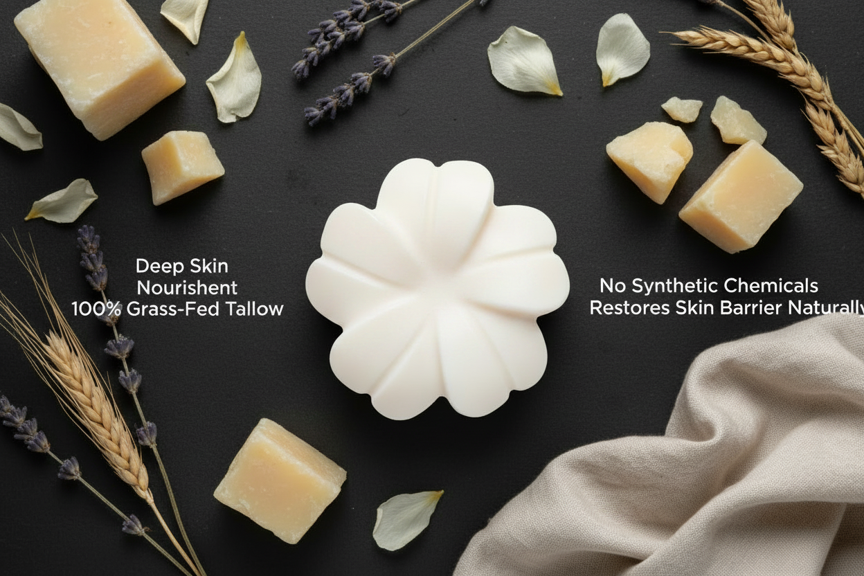 Flower Soap Benefits No Logo