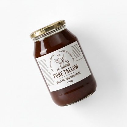 Grass-Fed Beef Bone Broth - Tilted Angle