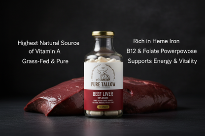 Grass-Fed Beef Liver Capsules Benefits