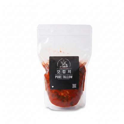 Fresh Napa Cabbage Kimchi (배추김치) 1L | Kool Kimchi Pure Tallow