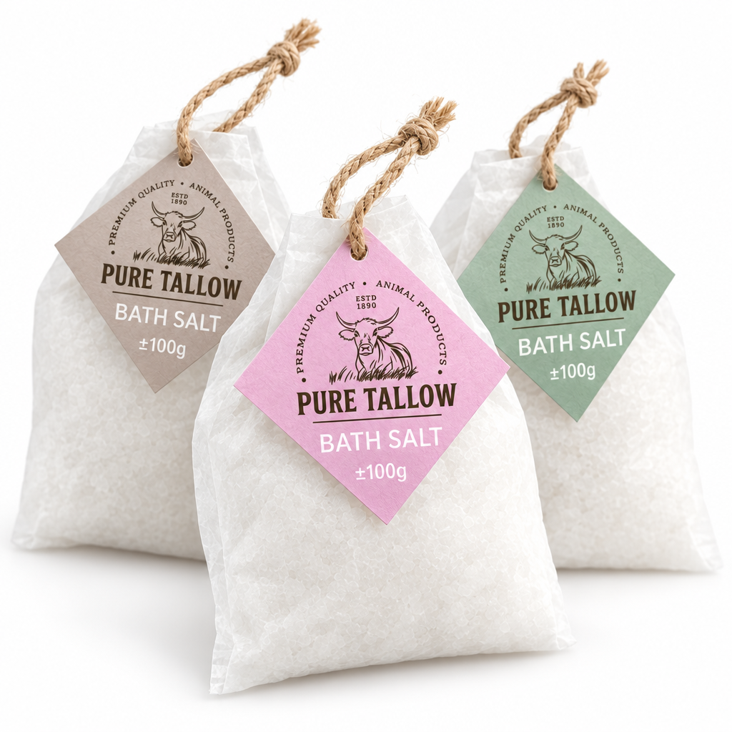 Bath Salt | ±100g | Badsout Pure Tallow