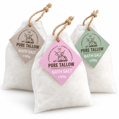 Bath Salt | ±100g | Badsout Pure Tallow