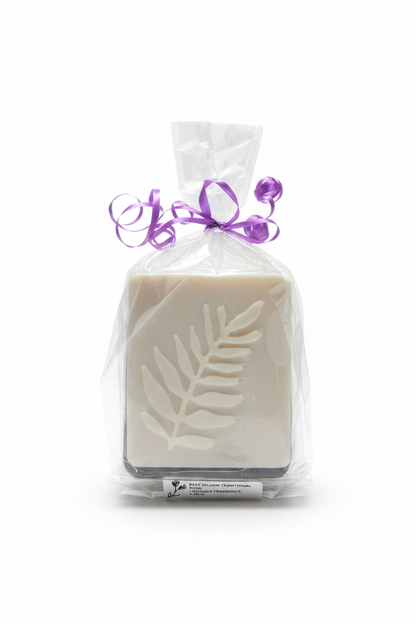 Lavender Tallow Soap – White Background