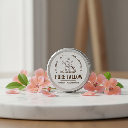 Lip Balm Floral Side Shot