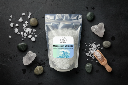 Magnesium Chloride Flat Lay