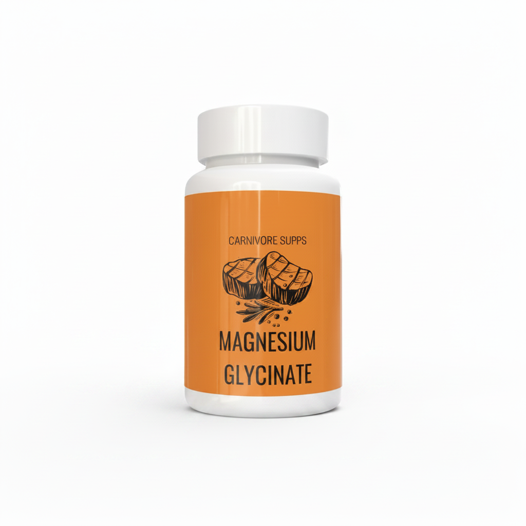 Magnesium Glycinate 30 Capsules – Square