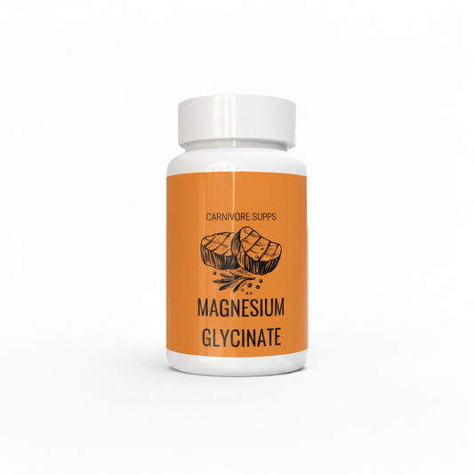 Magnesium Glycinate 30 Capsules – Square