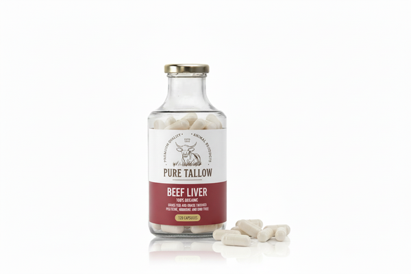 Pure Tallow Beef Liver 120 Capsules
