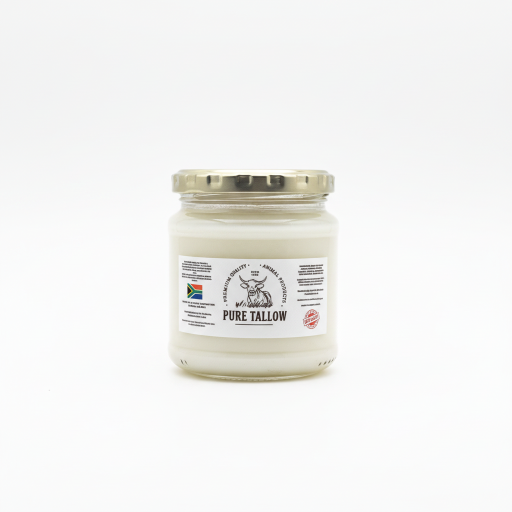 Pure Tallow Clean White Background Product Shot