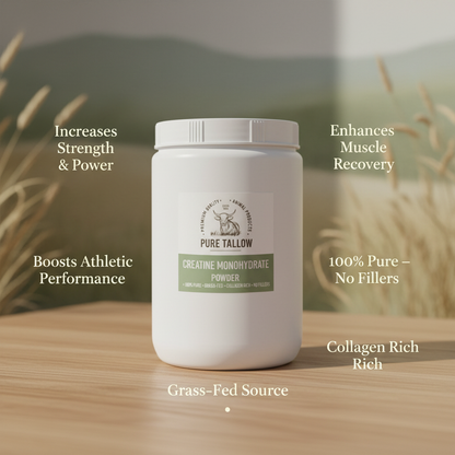 Pure Tallow Creatine Monohydrate Benefits