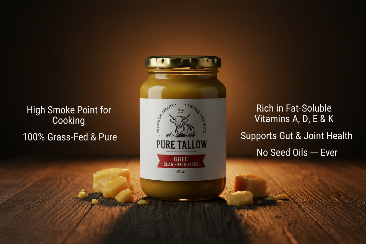 Pure Tallow Ghee Benefits Image