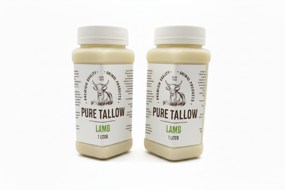 Pure Tallow Lamb Bottles Both Straight