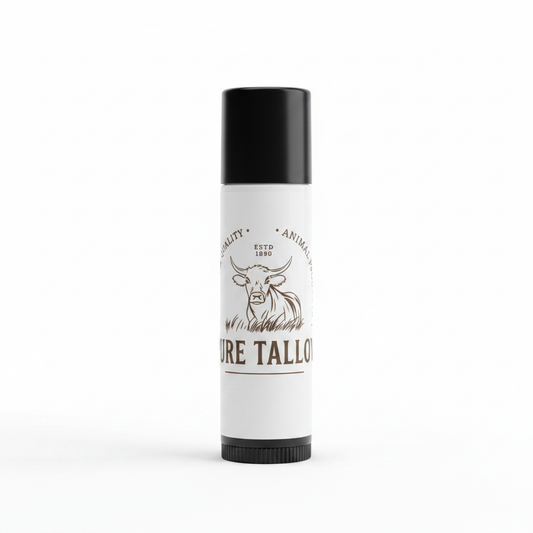 Pure Tallow Lip Balm Clean Product Shot