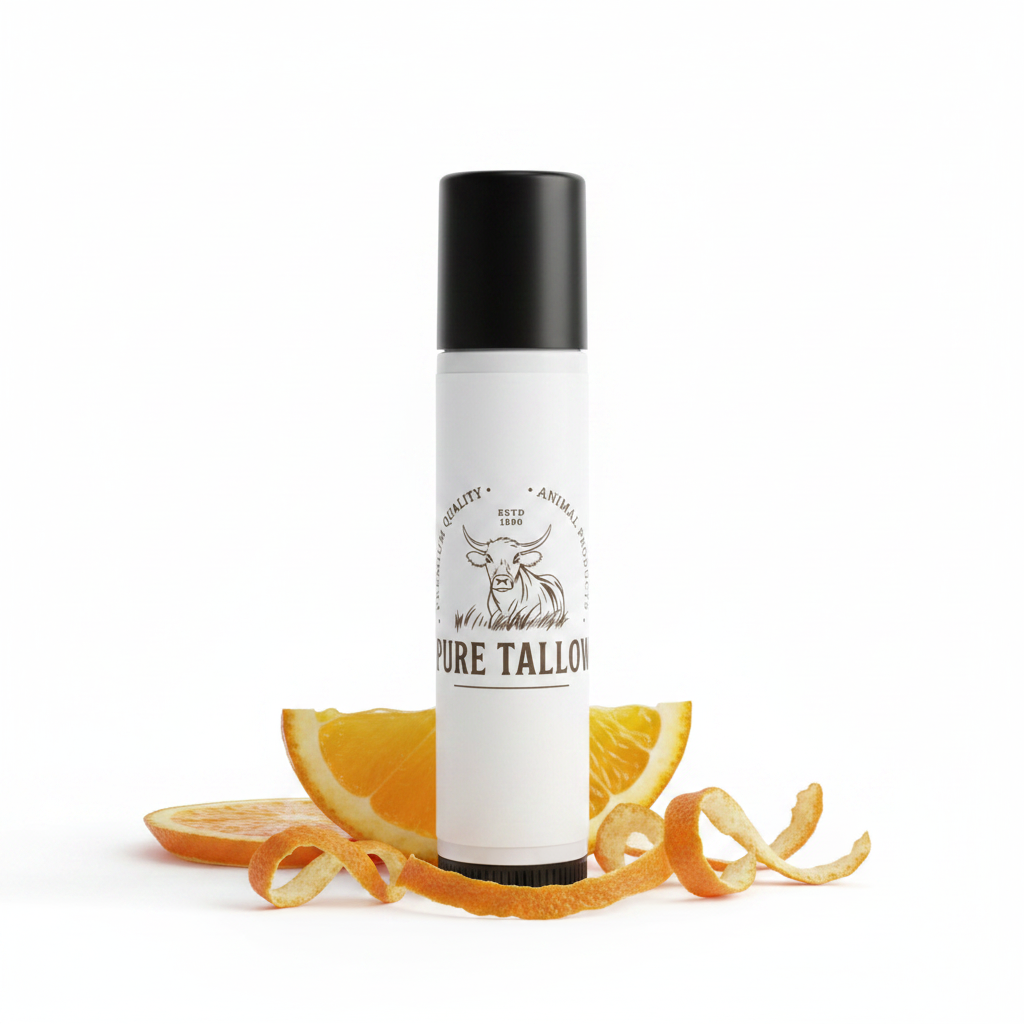 Pure Tallow Orange Lip Balm