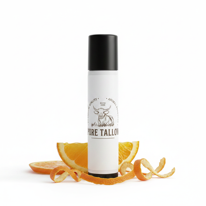 Pure Tallow Orange Lip Balm